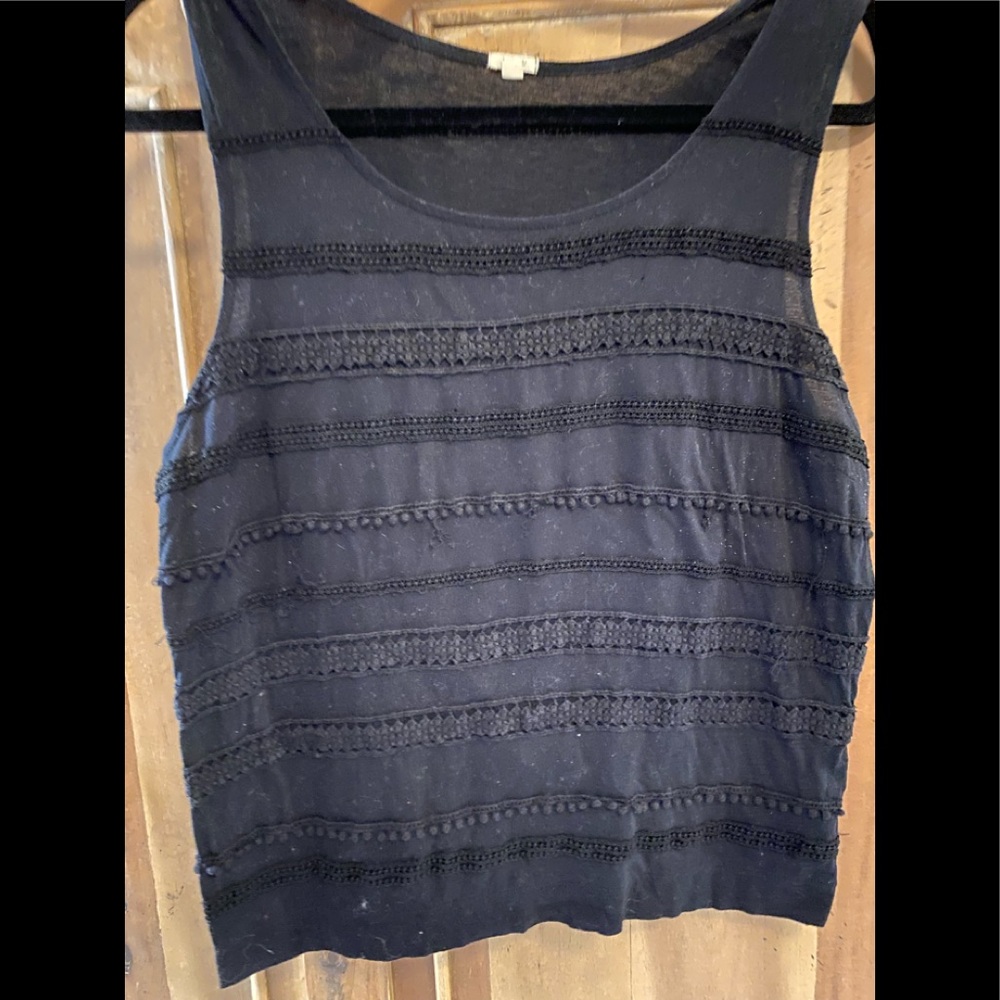 J Crew black top